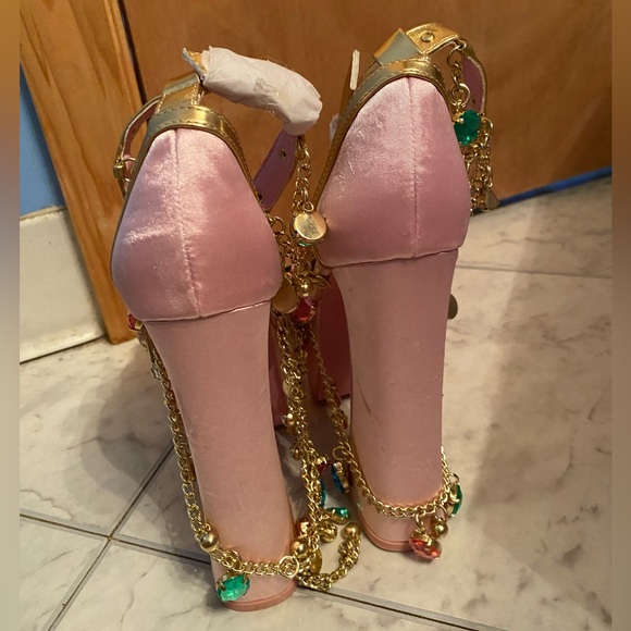 Dolls Kill Crowned Charmer Princess Jewel Heels - brand new - Picture 4 of 16